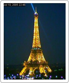 High  Picture Eiffel Tower on Eiffel Tower At Night Wallpaper